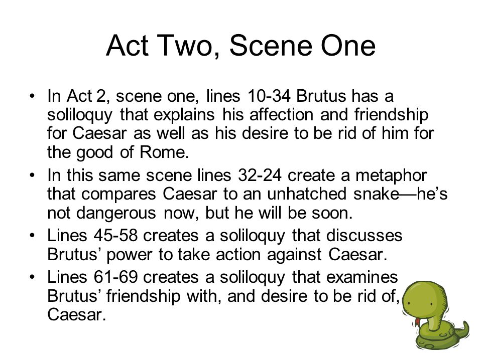 Analysis of act 1 julius